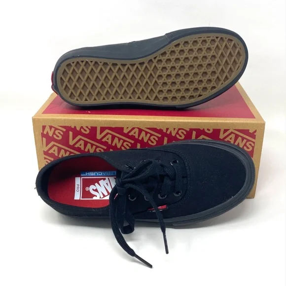 VANS Women's Size 5 Authentic Pro POPCUSH Black Low Classic Sneakers VN000Q0DBKA - Picture 2 of 11